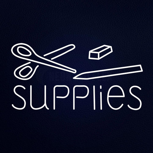Supplies 20" x 37" LED Neon Sign