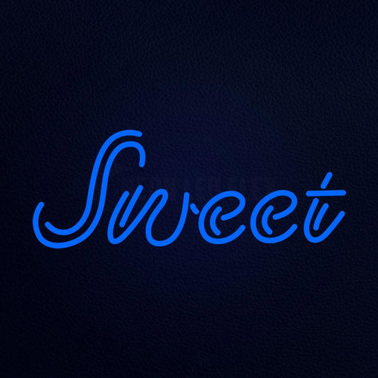 Sweet 10" x 24" LED Neon Sign