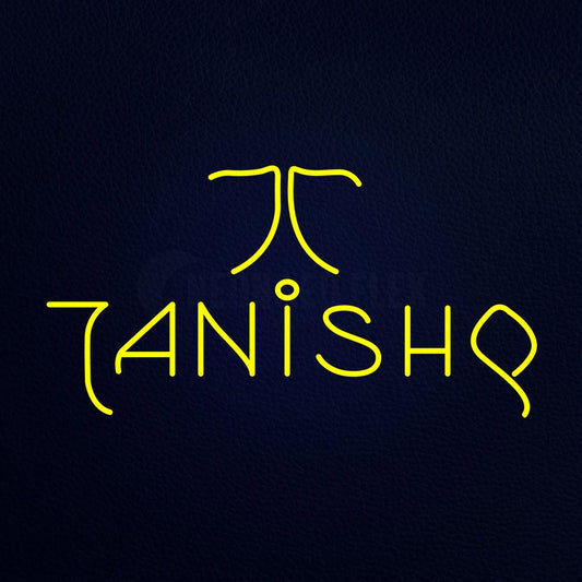 Tanishq 20" x 37" LED Neon Sign