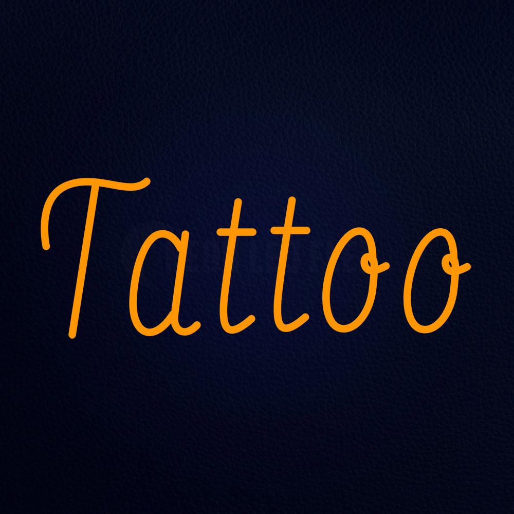 Tattoo 24" x 10" LED Neon Sign