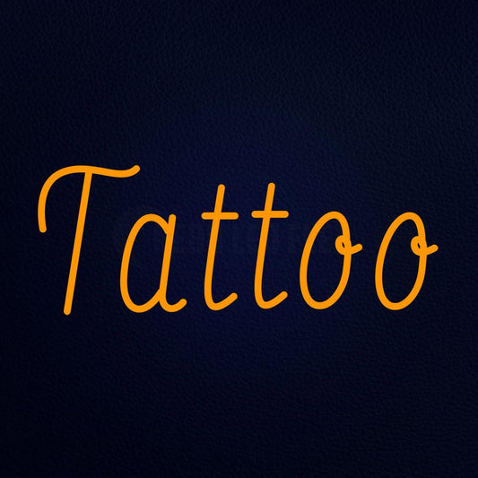 Tattoo 24" x 10" LED Neon Sign