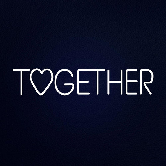 Togethre 32" x 13" LED Neon Sign