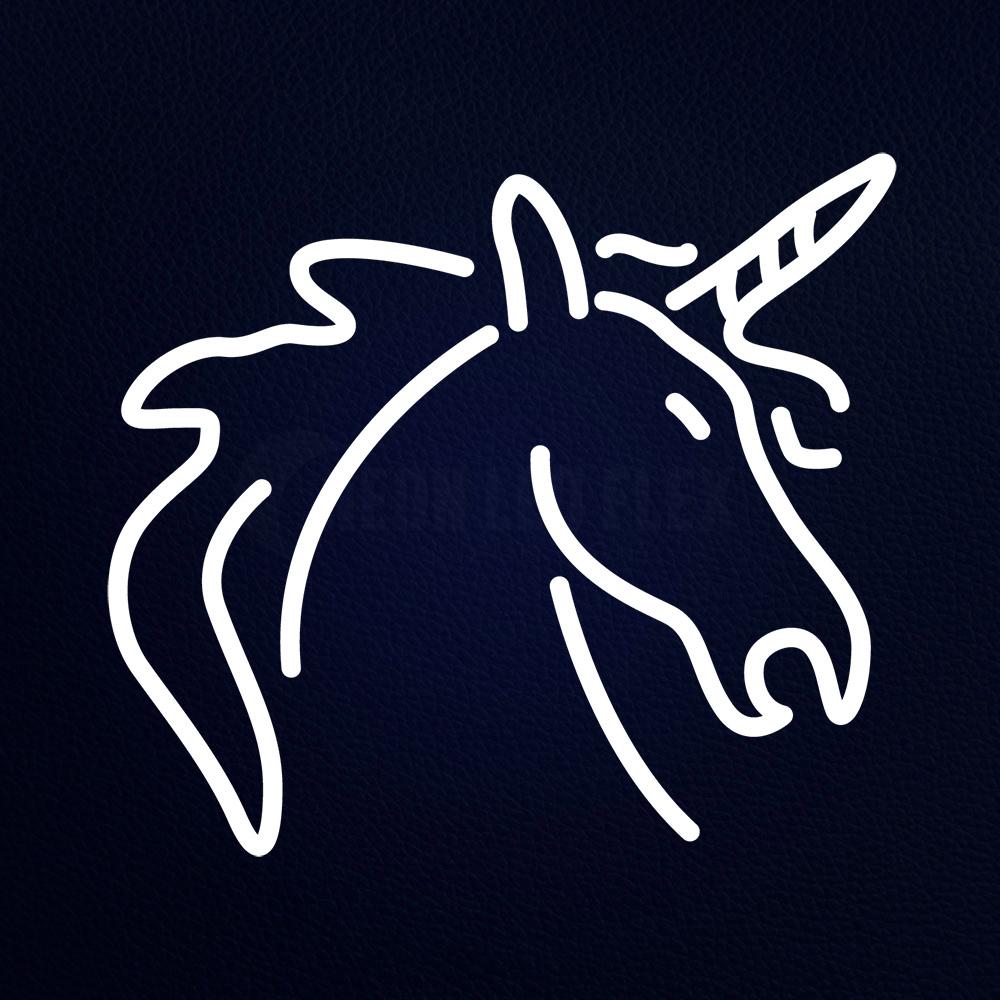 Unicorn 18" x 16" LED Neon Sign
