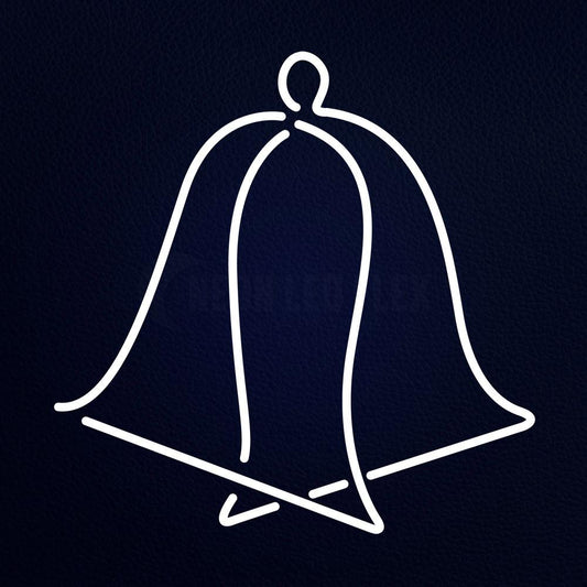 Wedding Bell Logo 24" x 24" LED Neon Sign