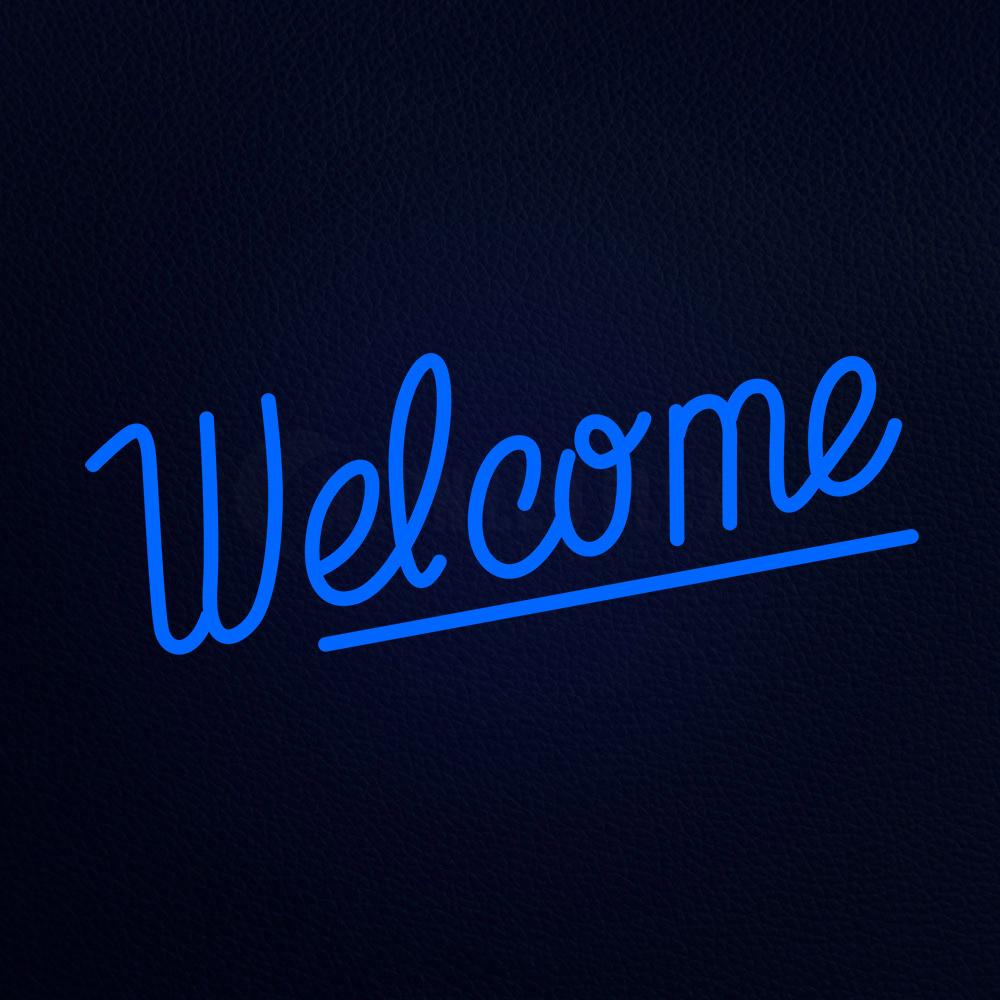 Welcome 24" x 10" LED Neon Sign