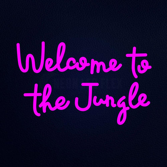 Welcome to the Jungle 19" x 12" LED Neon Sign