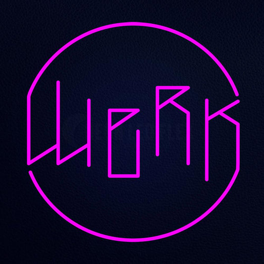 Werk 24" x 24" LED Neon Sign