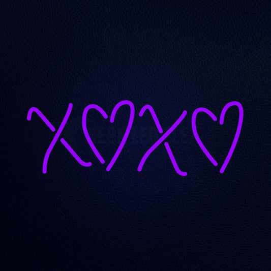 Xo Xo 24" x 10" LED Neon Sign