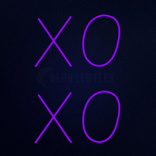 Xo Xo 30" x 17" LED Neon Sign