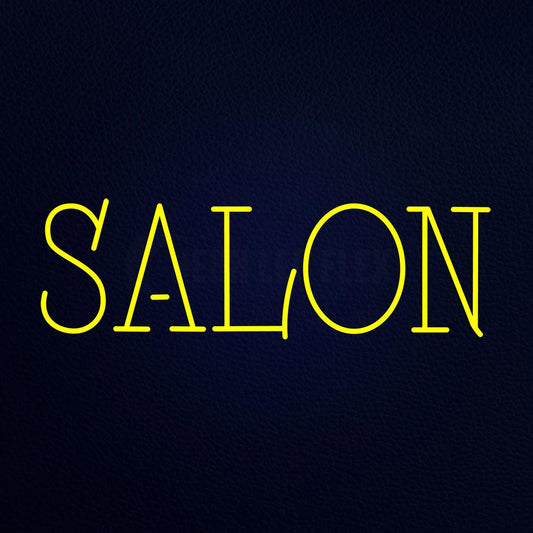 Yello Salon 13" x 32" LED Neon Sign