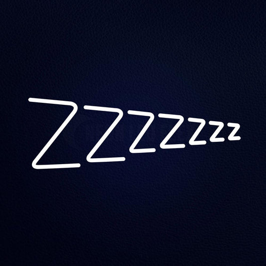 Zzzz Sleep 24" x 10" LED Neon Sign
